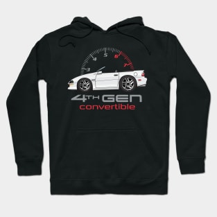 4th gen convertible-Arctic White Hoodie